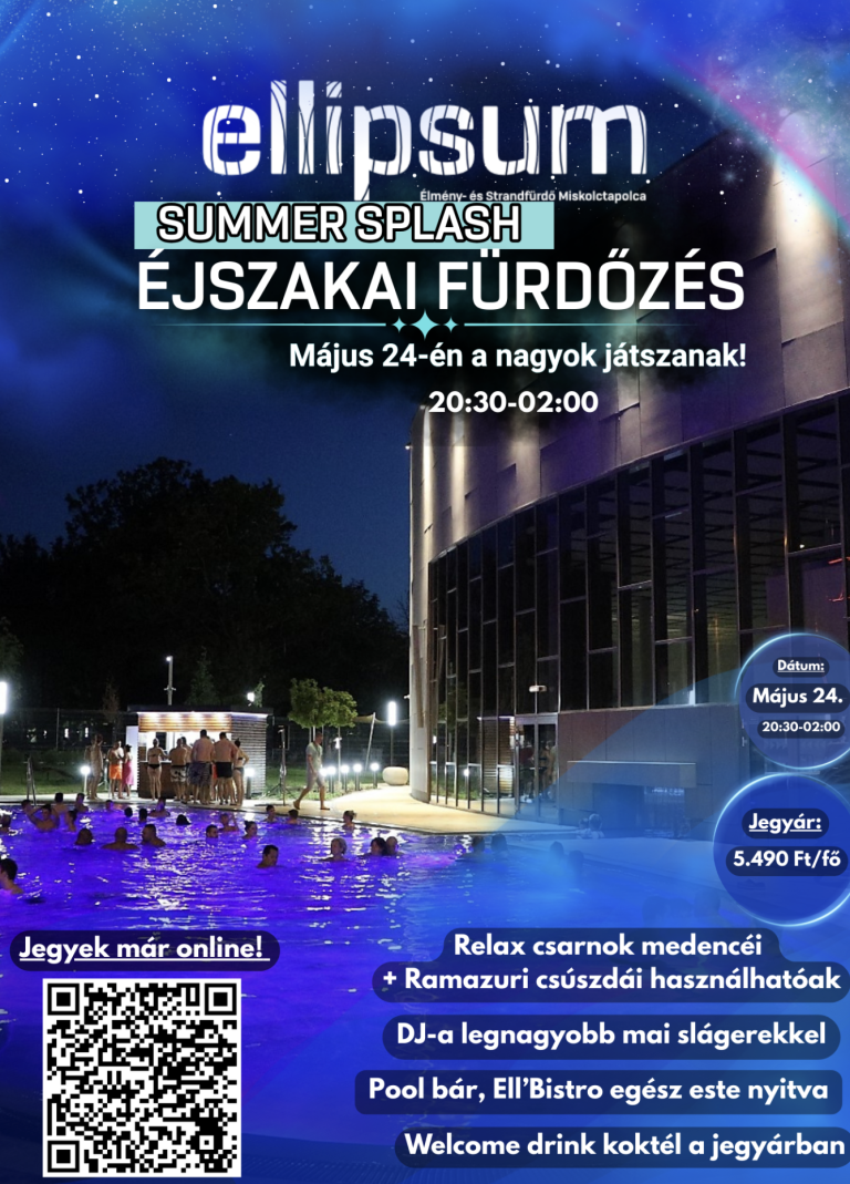 💦 Ellipsum SummerSplash – Éjszakai Fürdőzés 🌙🎉