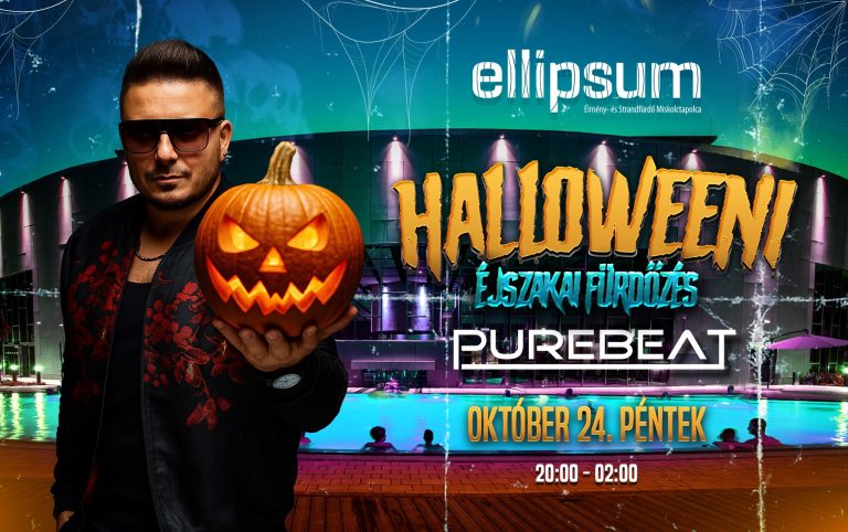 🎃💦 Halloweeni Éjszakai Fürdőzés az Ellipsumban! 💦🎃